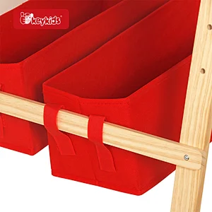 Double-Sided Adjustable Chalkboard & Whiteboard Wooden Easel for Kids W12B275